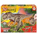3d t-rex creature puzzle